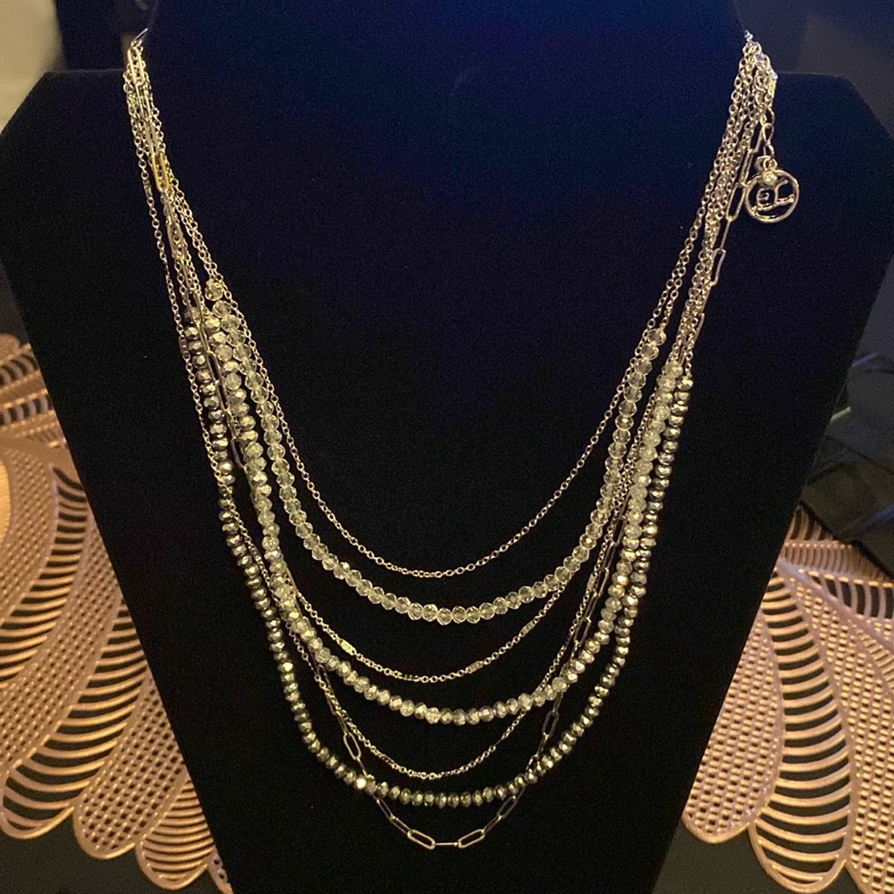 NWT!! Erica Lyons Sparkle and Shine Layered Necklace